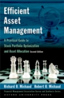 Image for Efficient asset management: a practical guide to stock portfolio optimization and asset allocation