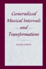 Image for Generalized musical intervals and transformations