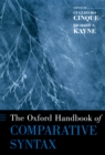 Image for The Oxford Handbook of Comparative Syntax