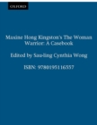 Image for Maxine Hong Kingston&#39;s The Woman Warrior: A Casebook