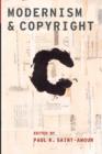 Image for Modernism and Copyright