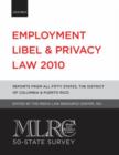 Image for Employment libel and privacy law 2010