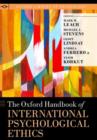 Image for The Oxford Handbook of International Psychological Ethics
