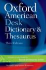 Image for Oxford American Desk Dictionary &amp; Thesaurus