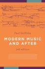 Image for Modern music and after