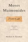 Image for Moses Maimonides : The Man and His Works
