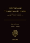 Image for International Transactions in Goods: Global Sales in Comparative Context