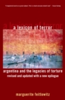 Image for A lexicon of terror: Argentina and the legacies of torture