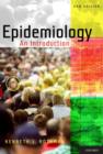 Image for Epidemiology  : an introduction