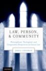 Image for Law, Person, and Community