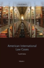 Image for AMERICAN INTERNATIONAL LAW CASES Fourth Series 2009 VOLUME 1