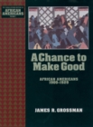 Image for A chance to make good: African Americans, 1900-1929