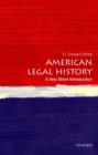 Image for American legal history  : a very short introduction