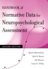 Image for Handbook of normative data for neuropsychological assessment
