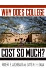 Image for Why does college cost so much?