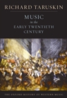 Image for Music in the early twentieth century : v. 4
