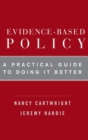 Image for Evidence-Based Policy