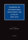 Image for Yearbook on International Investment Law &amp; Policy 2009-2010