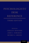 Image for Psychologists&#39; desk reference