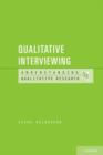 Image for Qualitative interviewing