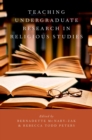 Image for Teaching undergraduate research in religious studies