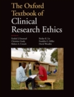 Image for The Oxford textbook of clinical research ethics