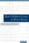 Image for How children learn to write words