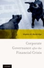 Image for Corporate governance after the financial crisis
