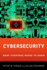 Image for Cybersecurity and Cyberwar