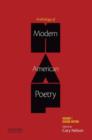 Image for Anthology of Modern American Poetry