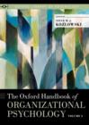 Image for The Oxford handbook of organizational psychologyVolume 2