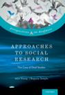 Image for Approaches to Social Research