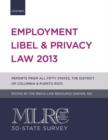 Image for MLRC 50-State Survey: Employment Libel &amp; Privacy Law 2013