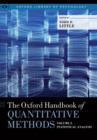 Image for The Oxford handbook of quantitative methods in psychology.: (Statistical analysis) : Vol. 2,