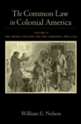 Image for The common law in colonial America.: (The middle colonies and the Carolinas, 1660-1730) : Volume II,