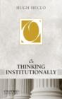 Image for On Thinking Institutionally