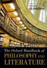 Image for The Oxford Handbook of Philosophy and Literature