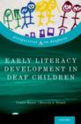 Image for Early literacy development in deaf children