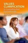 Image for Values Clarification in Counseling and Psychotherapy