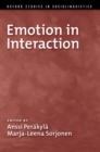 Image for Emotion in interaction