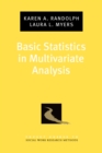 Image for Basic statistics in multivariate analysis
