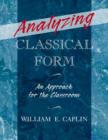 Image for Analyzing classical form  : an approach for the classroom