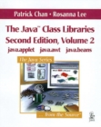 Image for The Java class librariesVol. 2: Java.Applet, Java.Awt, Java.Beans