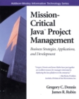 Image for Mission-Critical Java(TM) Project Management