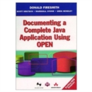 Image for Documenting a Complete Java Application using OPEN