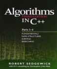 Image for Algorithms in C++  : parts 1-4