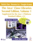 Image for The Java class librariesVol. 1, 1.2 supplement