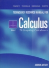 Image for Calculus Texas Instrument Technical Resource Manual Volume 1