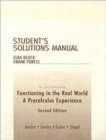 Image for Student Solutions Manual for Functioning in the Real World