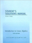 Image for Student Solutions Manual for Introduction to Linear Algebra